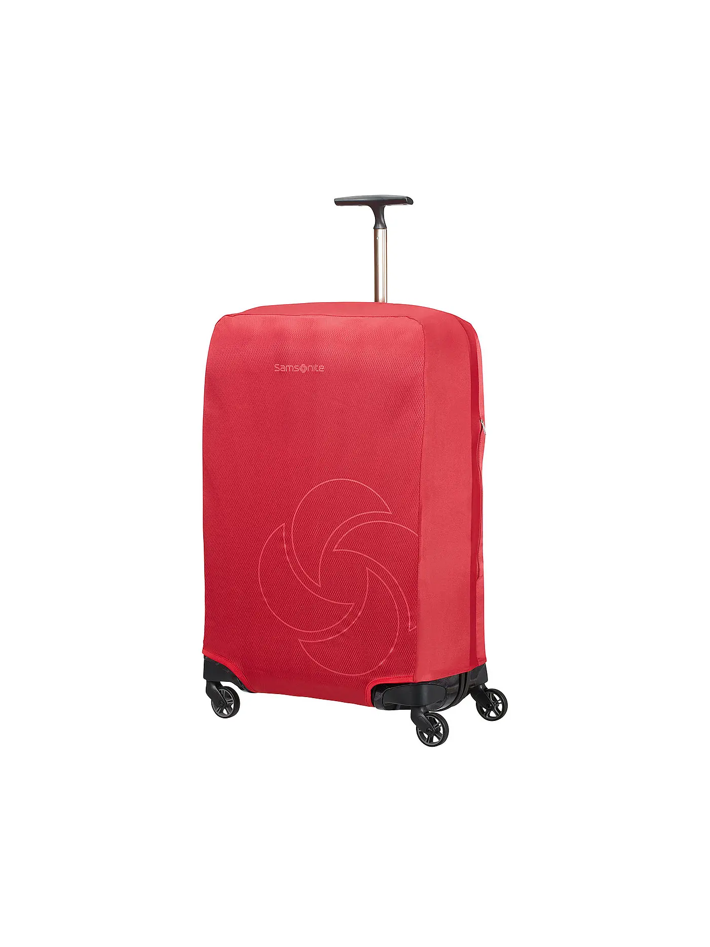 SAMSONITE | Kofferhülle Medium 69cm black | rot